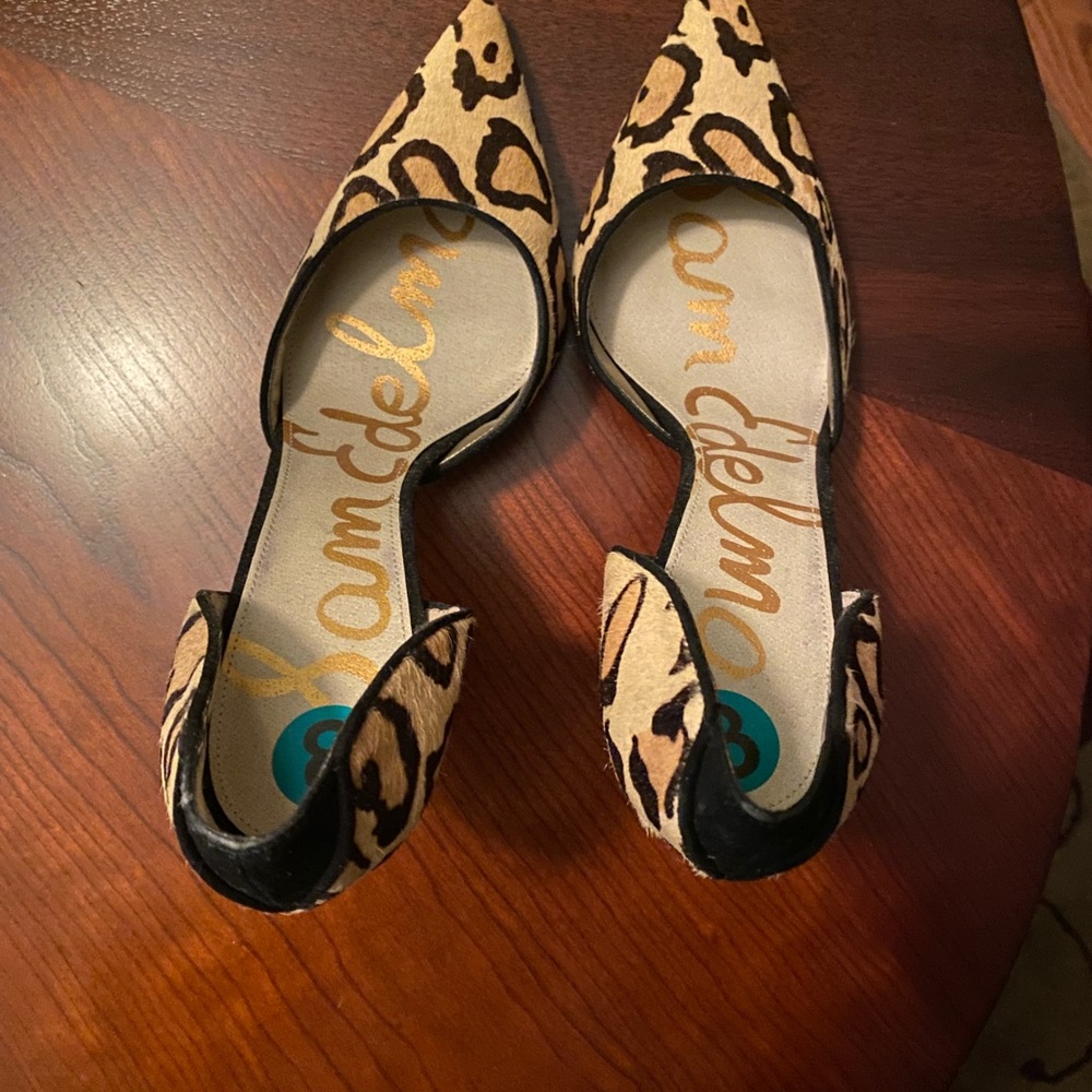 Leopard Heels real animal hair
